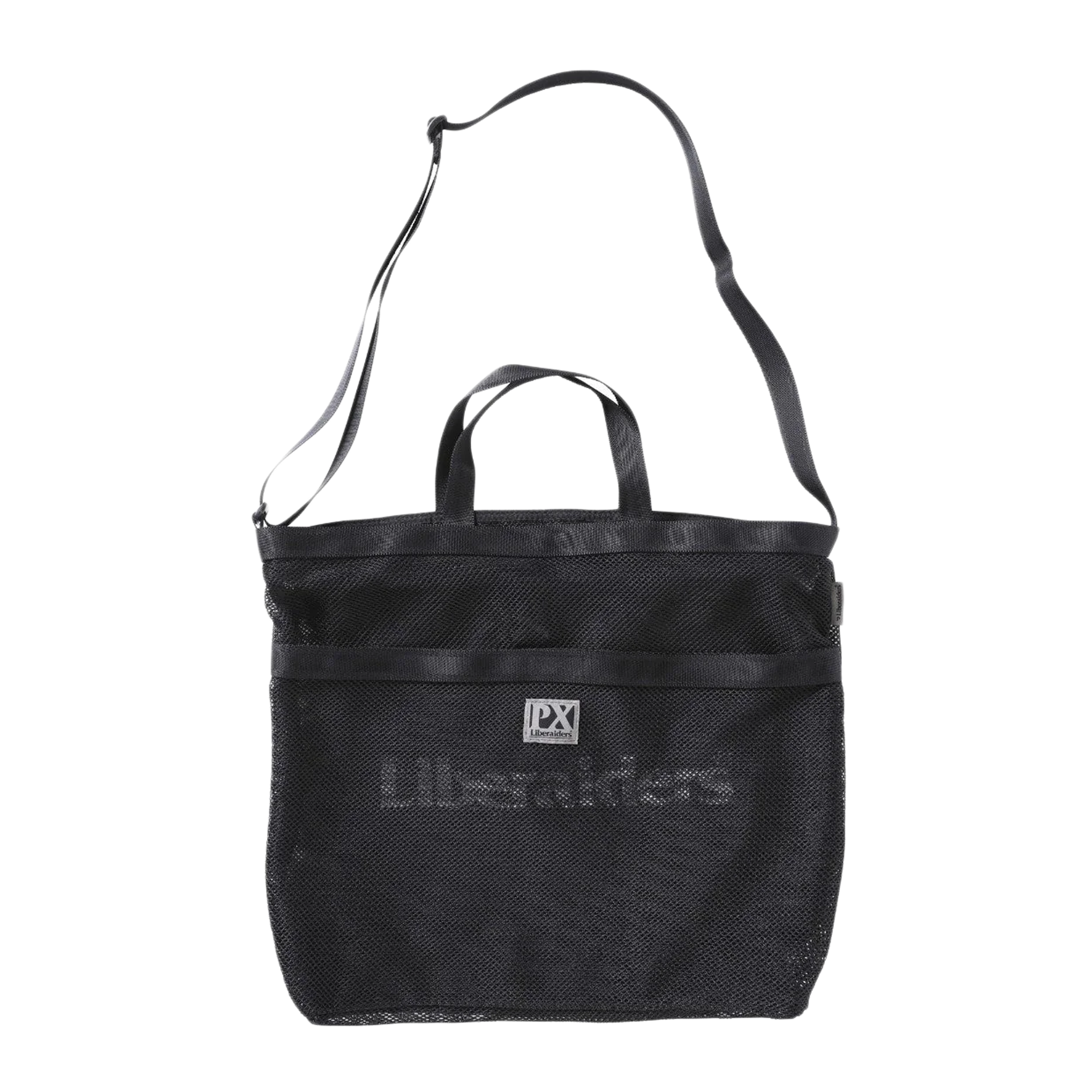 Liberaiders PX  Mesh Tote Bag Black