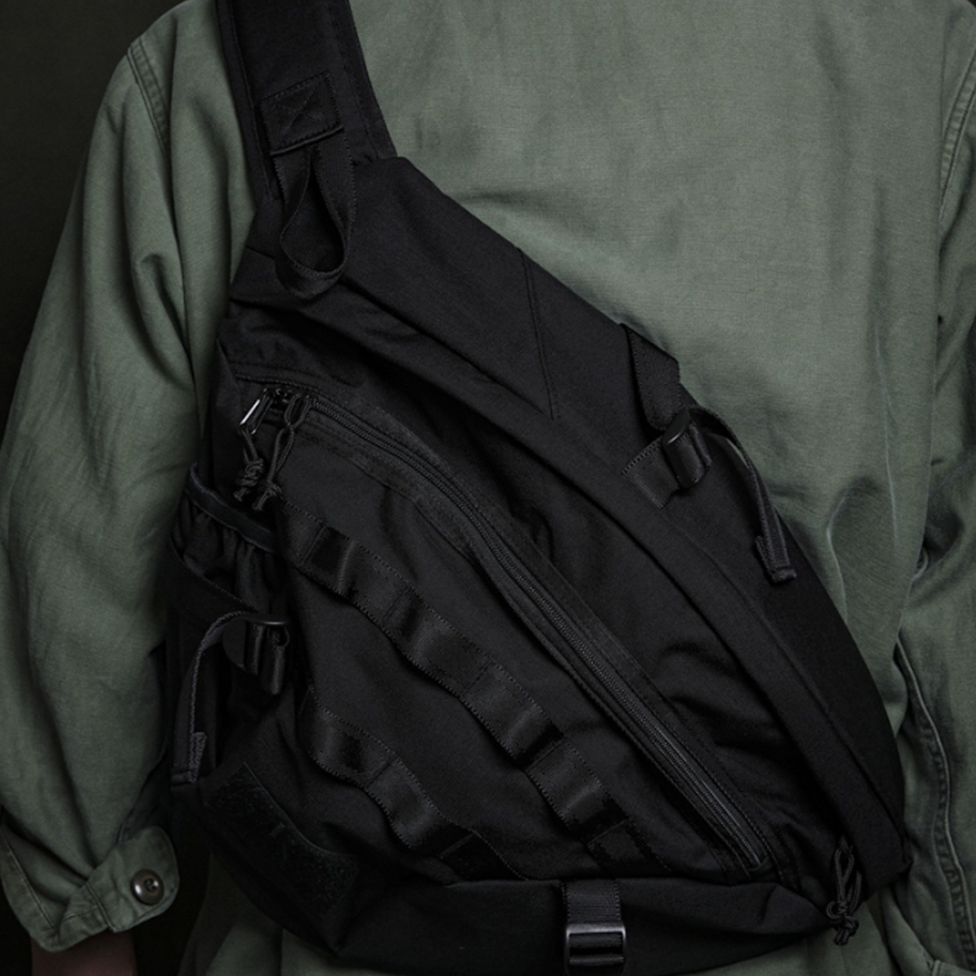 Liberaiders PX  Tactical One Shoulder Bag Black