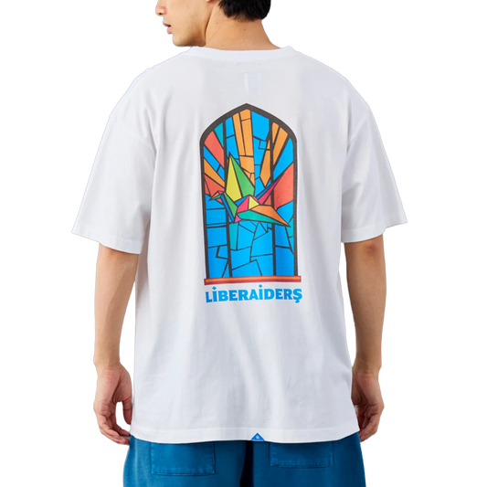 Liberaiders Stained Glass T-Shirt White