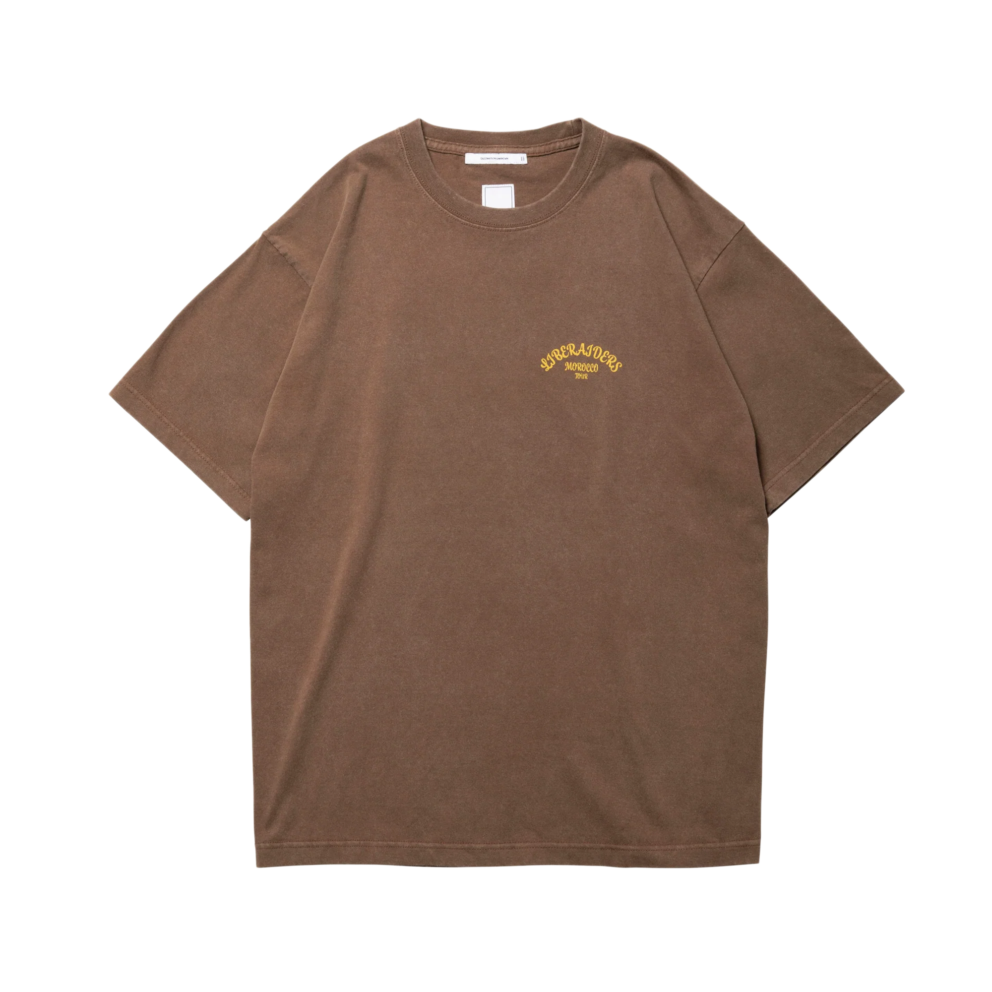 Liberaiders Sunset Logo T-Shirt Brown