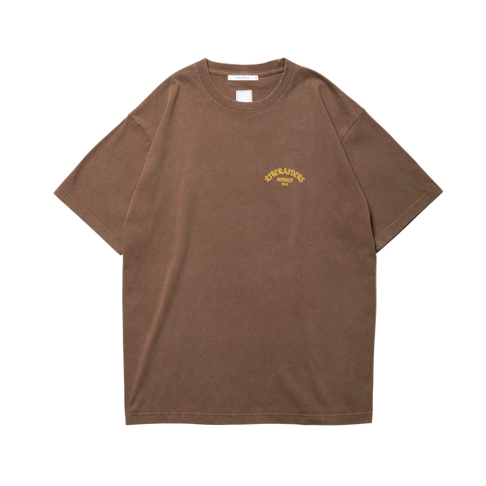 Liberaiders Sunset Logo T-Shirt Brown