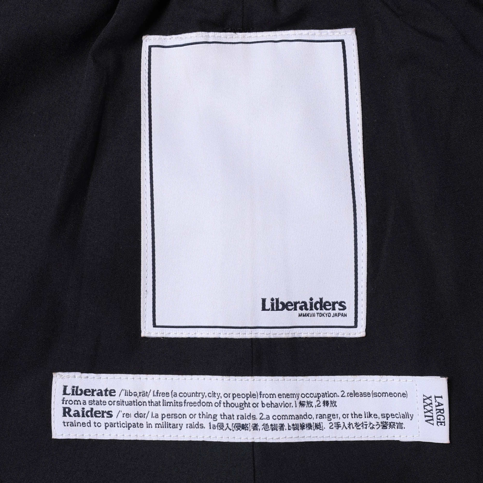 Liberaiders T/R Tapered Slacks Black