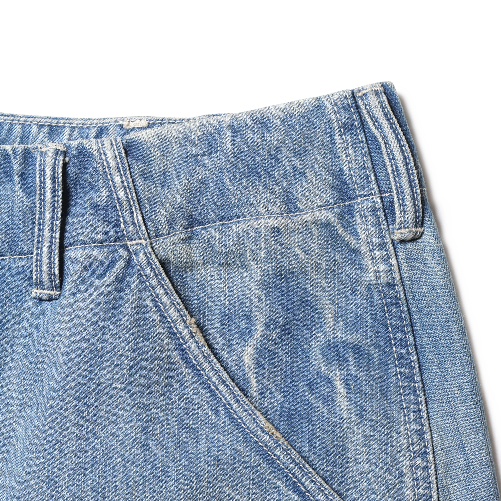 Liberaiders Denim Sarrouel Pants Blue