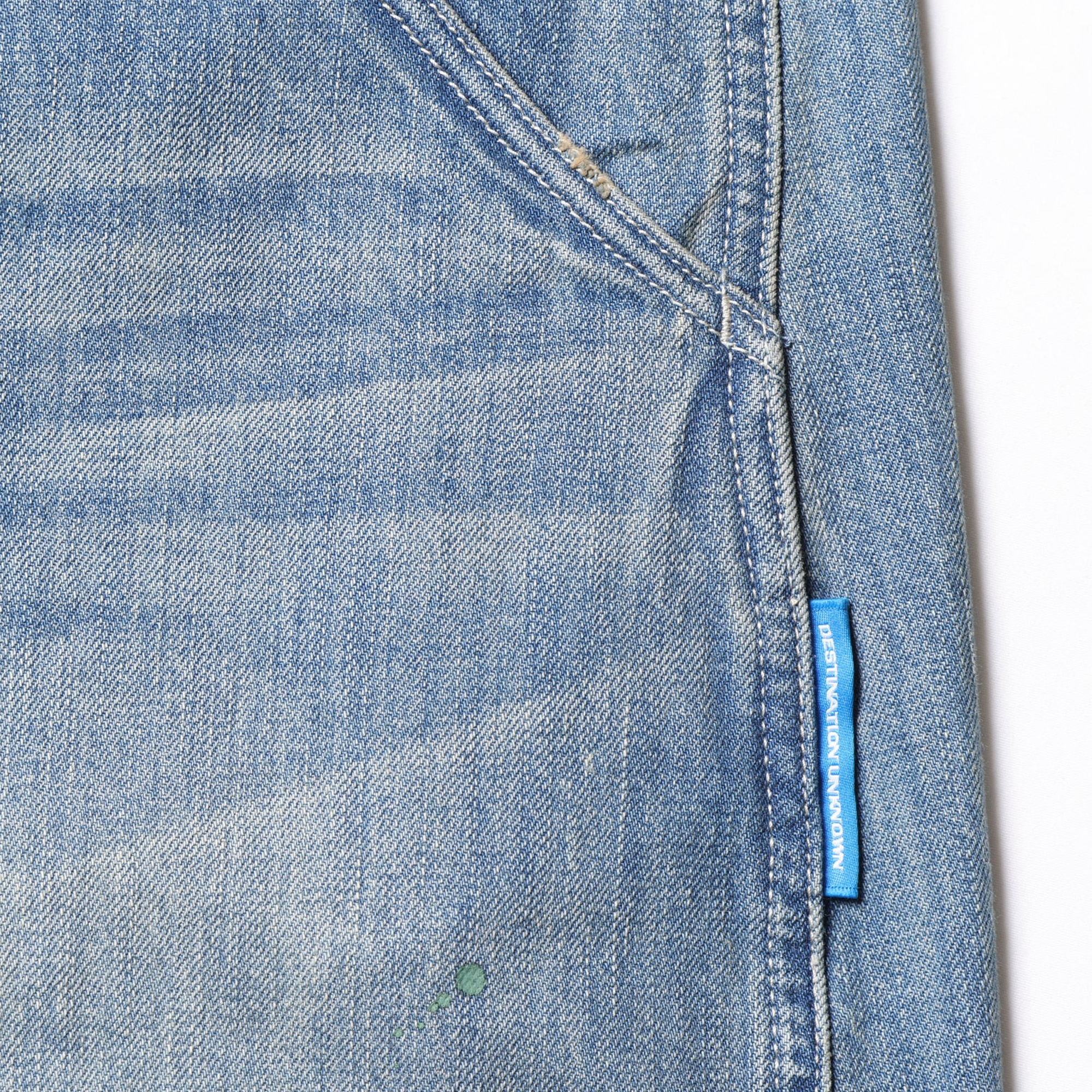 Liberaiders Denim Sarrouel Pants Blue
