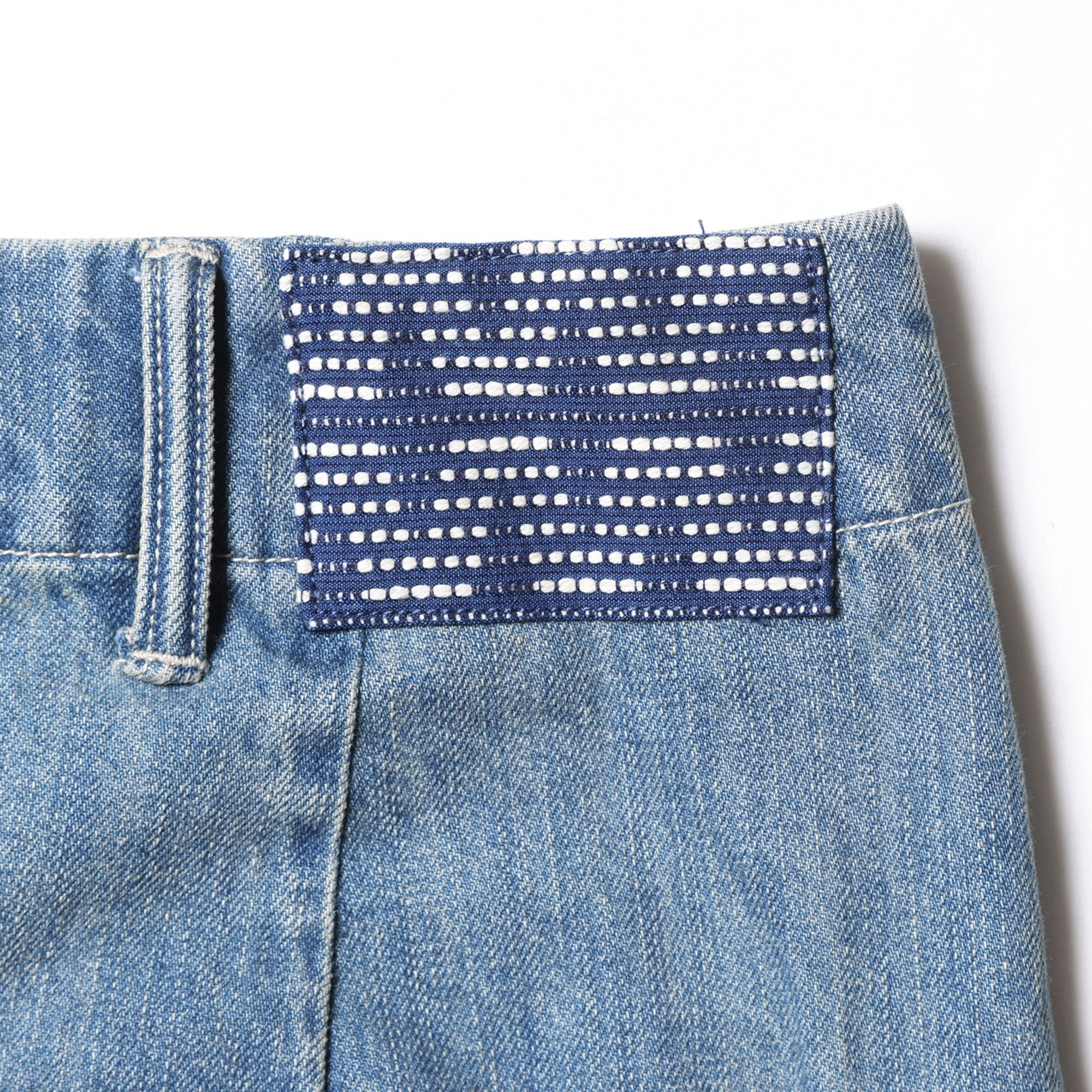 Liberaiders Denim Sarrouel Pants Blue