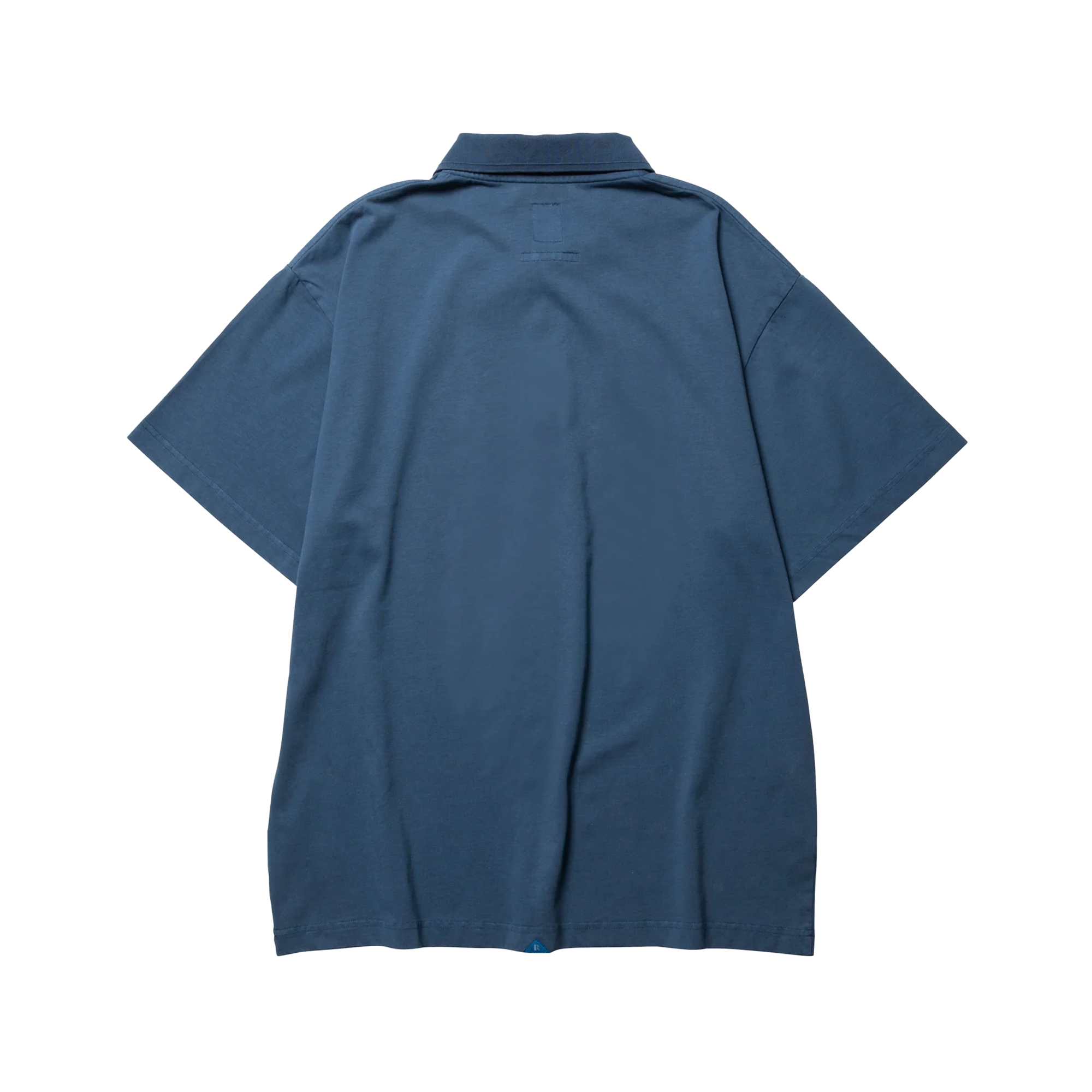 Liberaiders Pigment Dyed Polo Shirt Navy