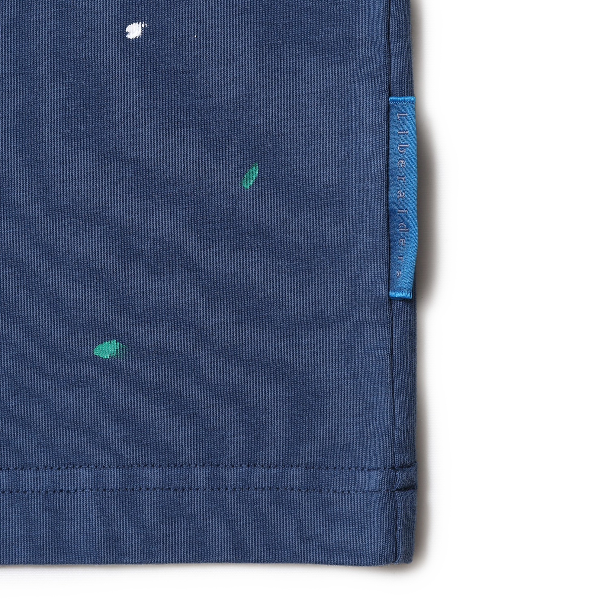 Liberaiders Pigment Dyed Polo Shirt Navy