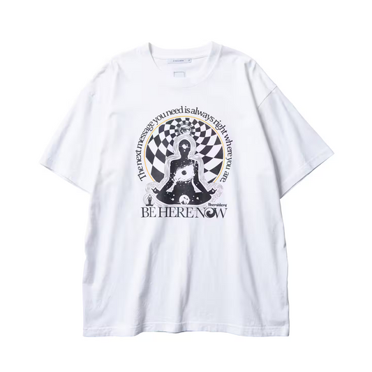 Liberaiders Be Here Now Tee White