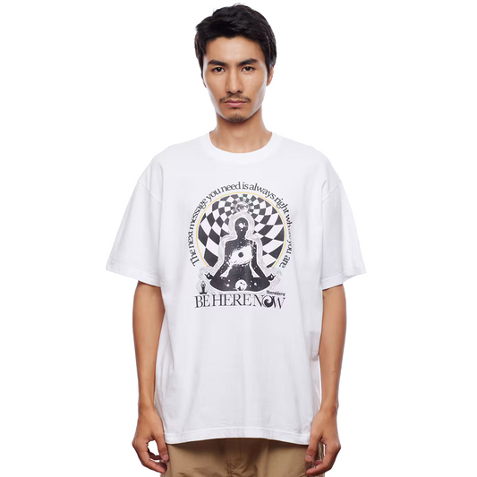 Liberaiders Be Here Now Tee White