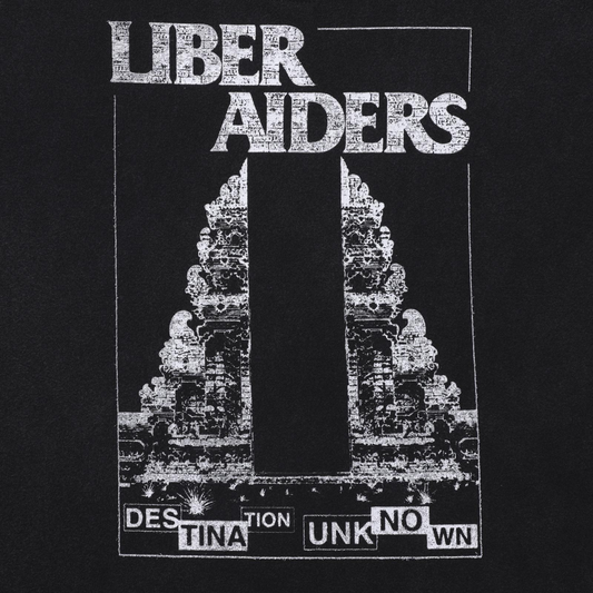 Liberaiders Candi Bentar Tee Black
