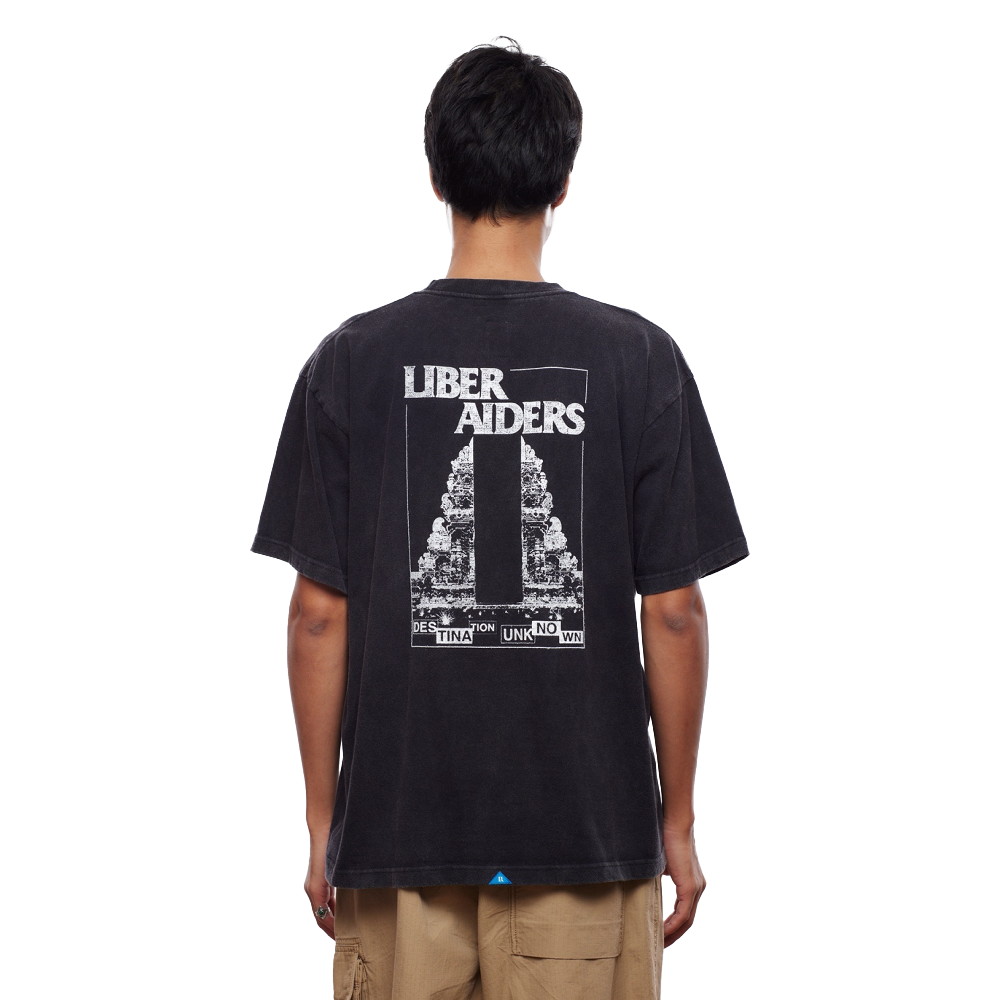 Liberaiders Candi Bentar Tee Black