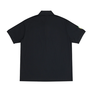 Fila+ Linear Crest Technical Polo Jet Black