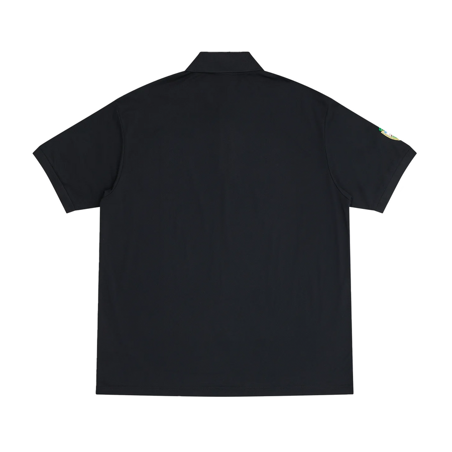 Fila+ Linear Crest Technical Polo Jet Black