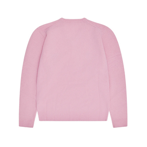 Fila+ Linear Crest V Neck Sweater Dusty Parfait Pink