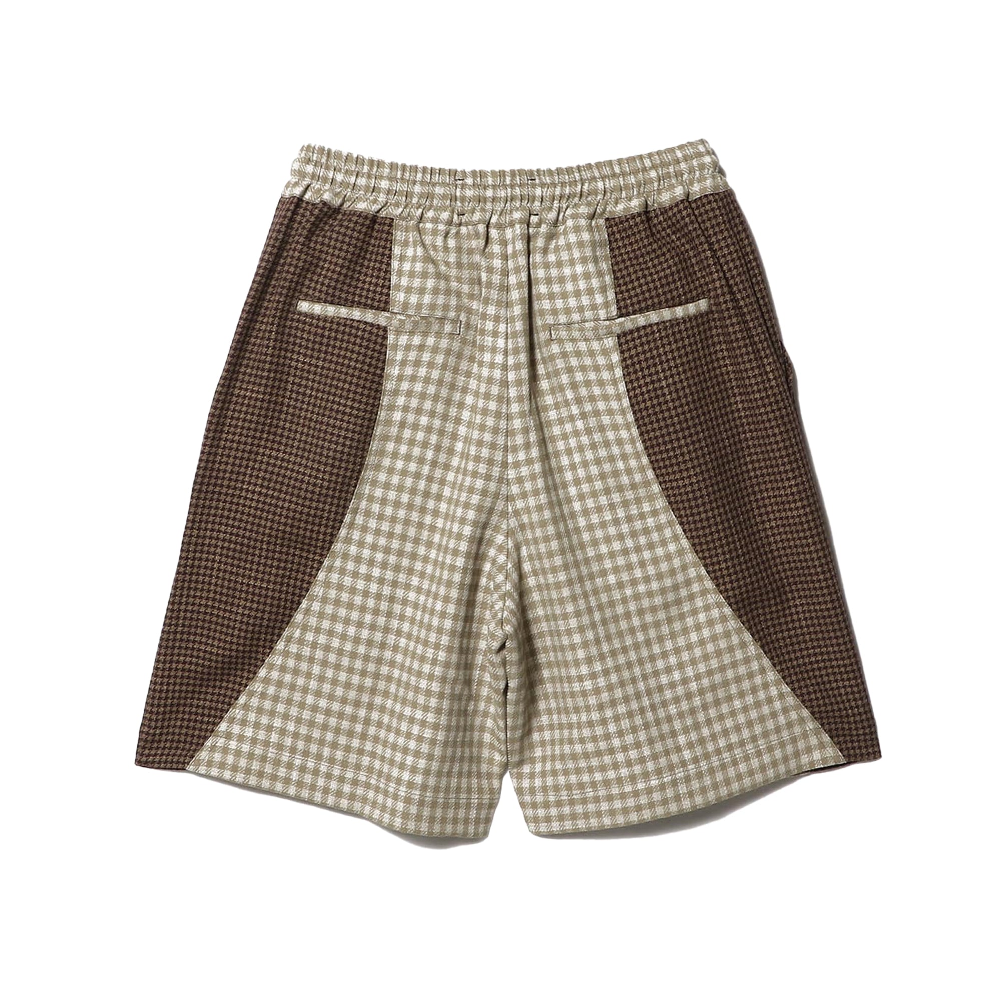 Song For The Mute Elasticated Shorts Beige 251_MST050_GNGMBGE