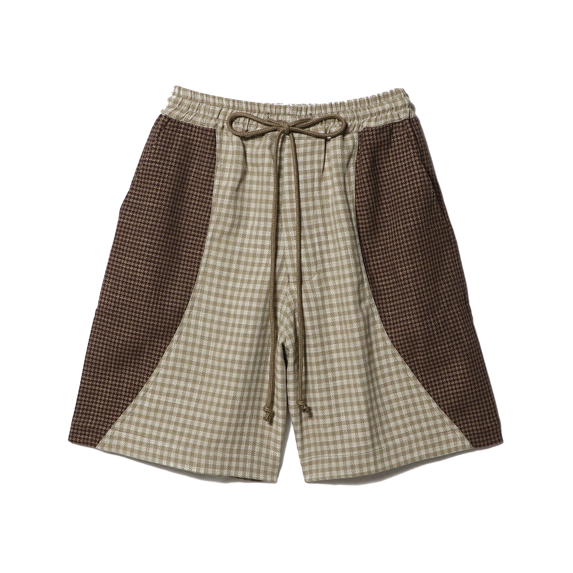 Song For The Mute Elasticated Shorts Beige 251_MST050_GNGMBGE