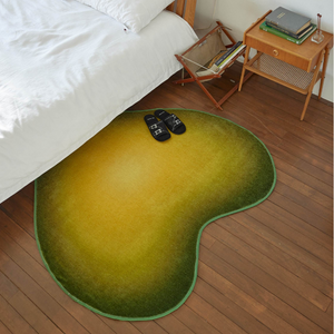 Say Touche Liquified Gradient Rug Green