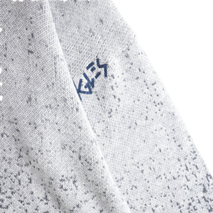 Jungles Jungles Logo Boxy V Neck Knit Grey
