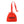 Neighborhood Logo Drawstring Shoulder Bag Orange  251MYNH-CG03