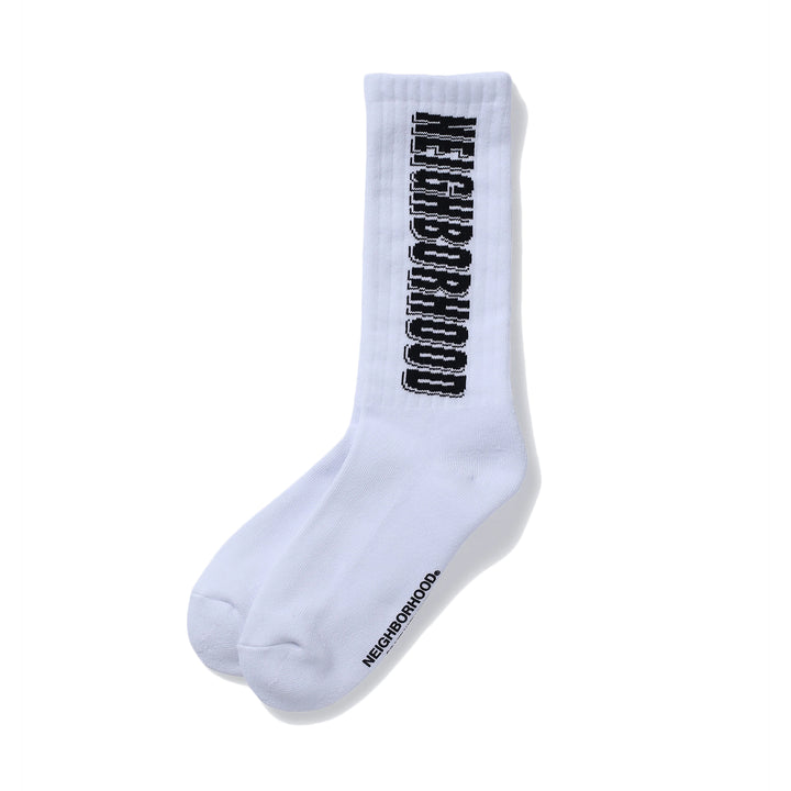 Neighborhood Logo Socks White  251WINH-UWM02