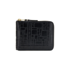 COMME des GARCONS WALLET Logotype Black SA7100EL