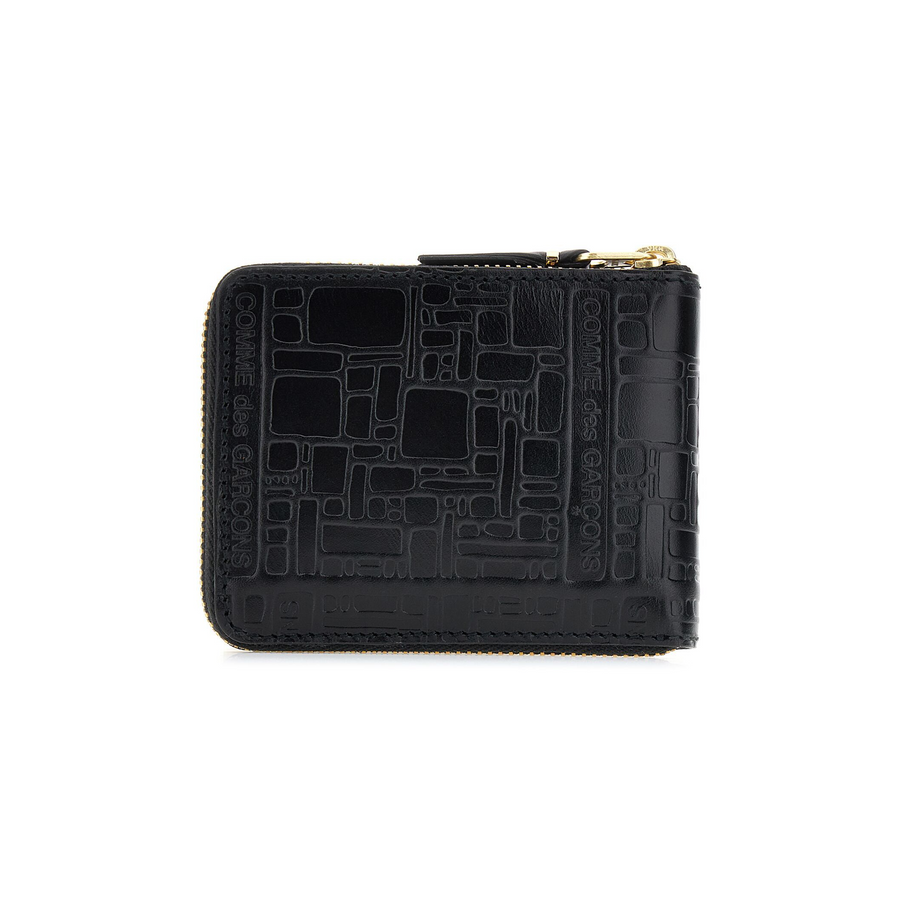 COMME des GARCONS WALLET Logotype Black SA7100EL