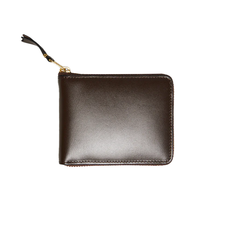 COMME des GARCONS WALLET Logotype Brown SA7100EL