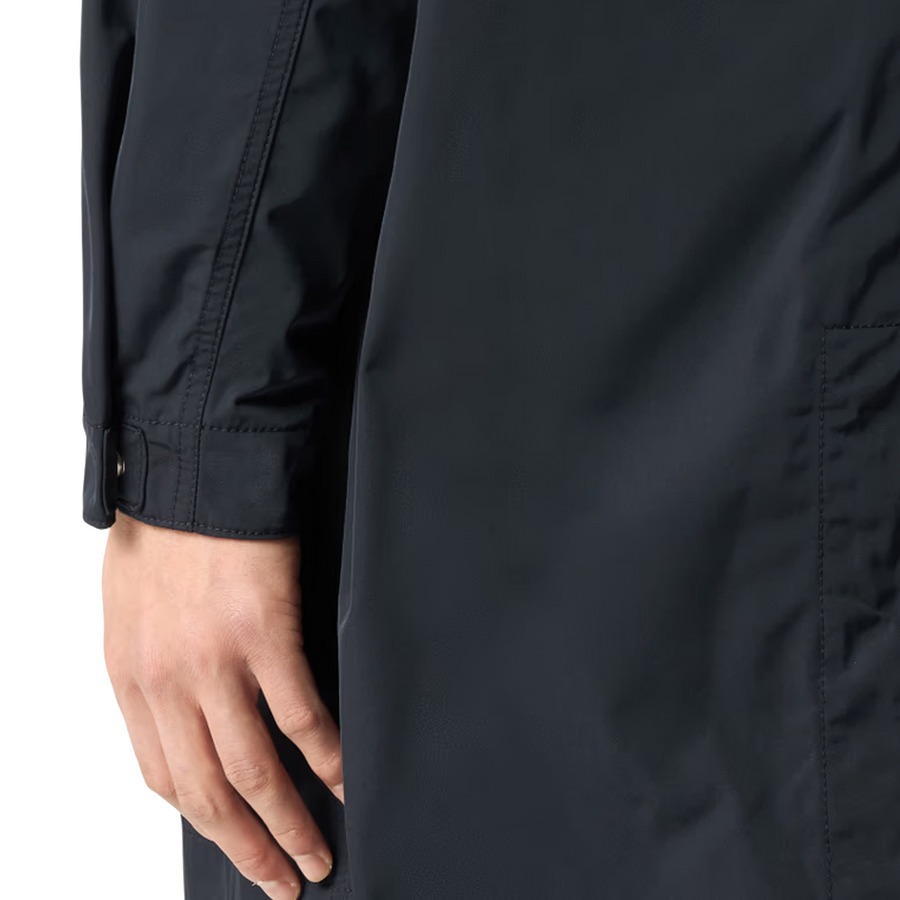 Stone Island Long Coat Navy Blue K1S157100009