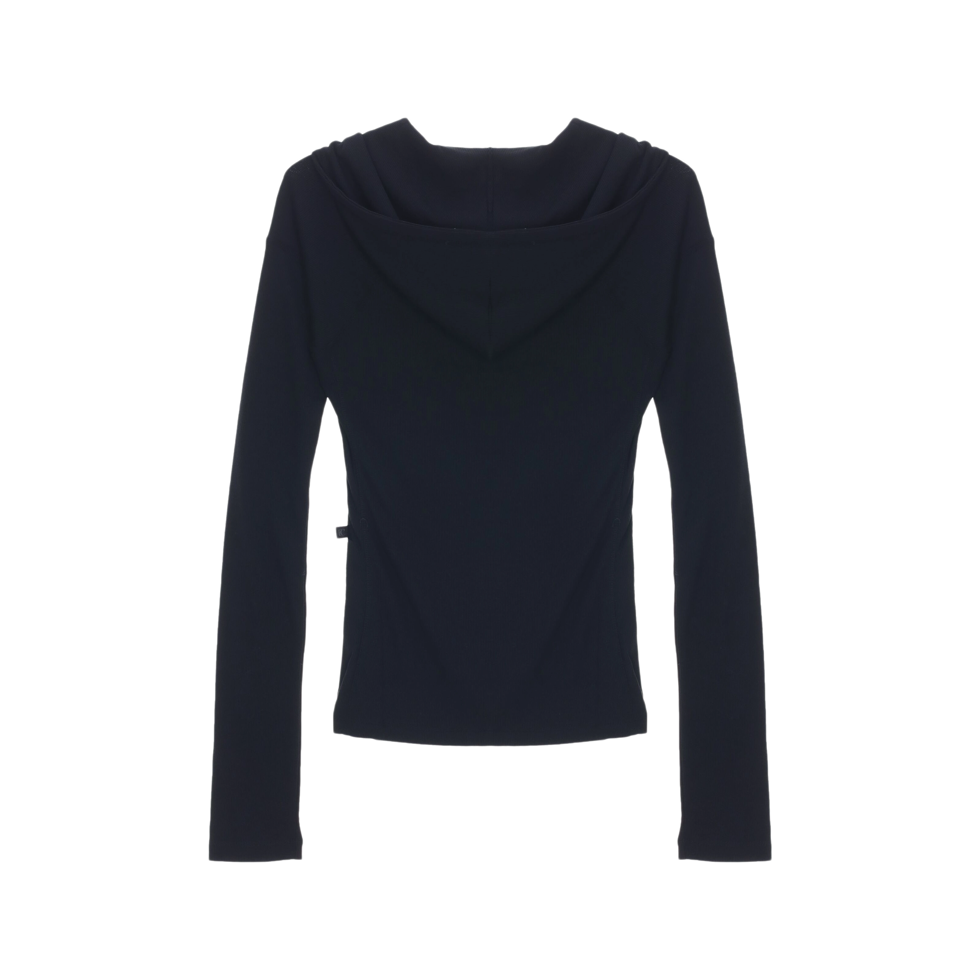 Low Classic Women's Button Up Hoodie 2 Black