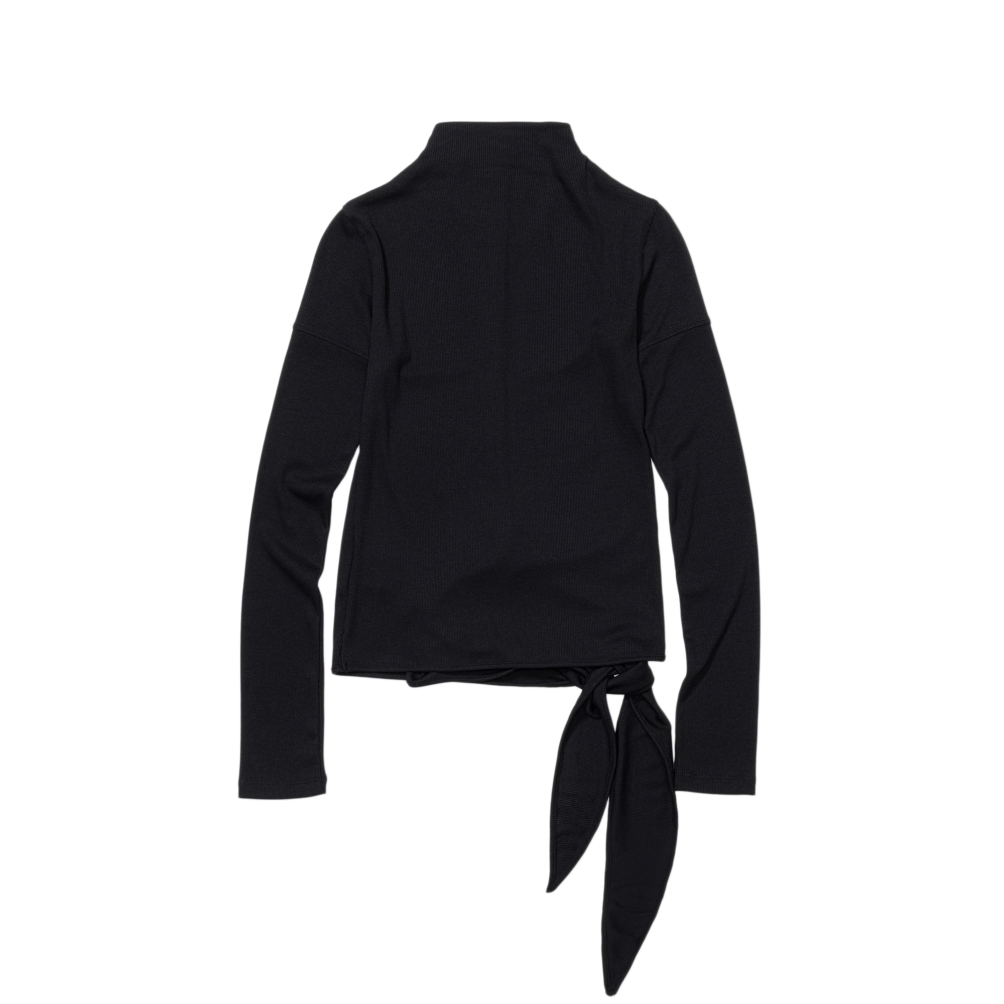 Low Classic Women's Button Up Wrap T-Shirt Black