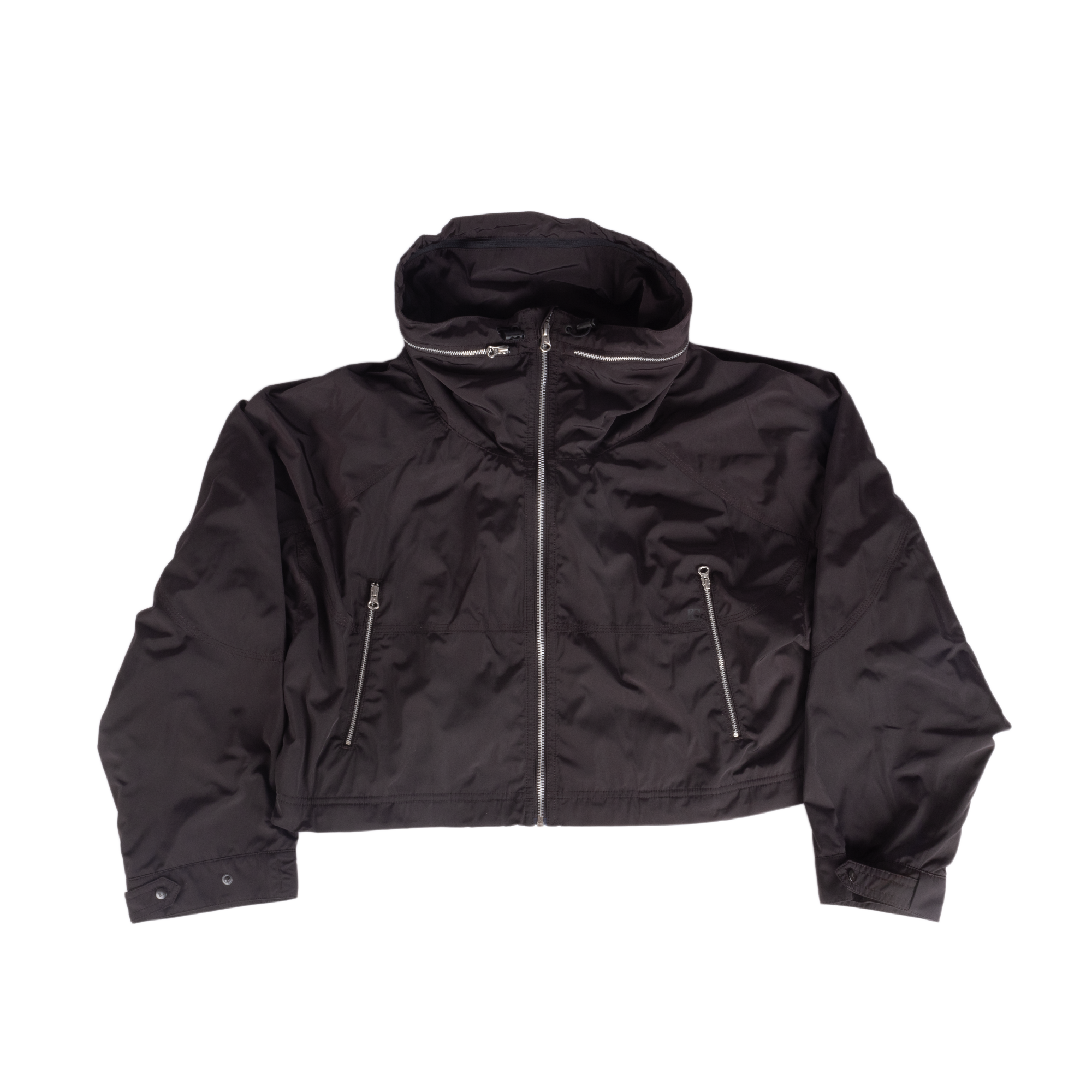 Low Classic Women's Drawstring Wind Jacket Dark Brown