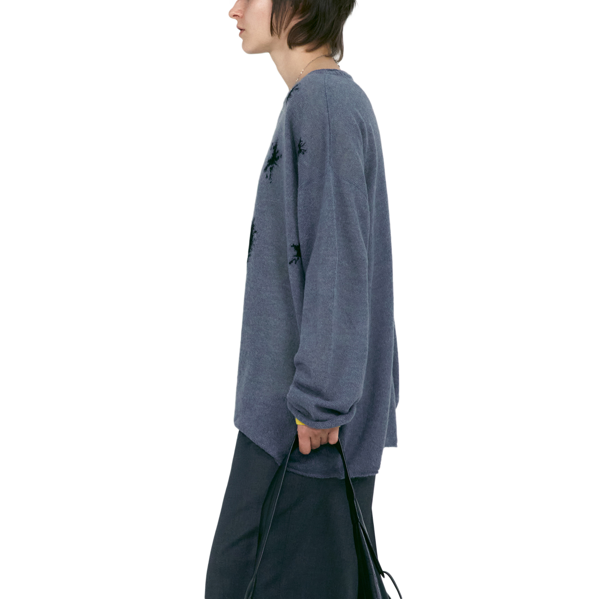 Low Classic x Uou Cute Dandelion Cat Knit Blue