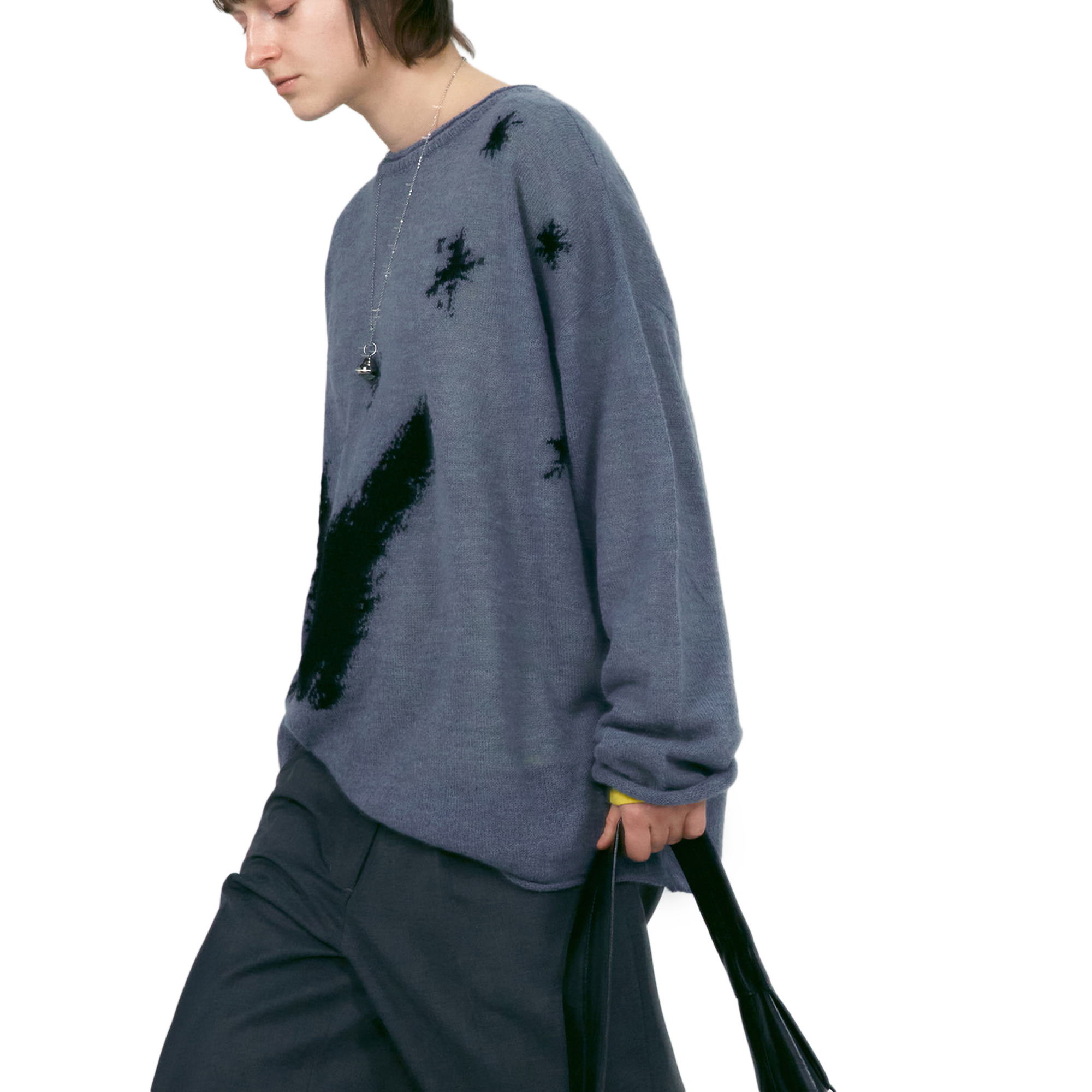 Low Classic x Uou Cute Dandelion Cat Knit Blue