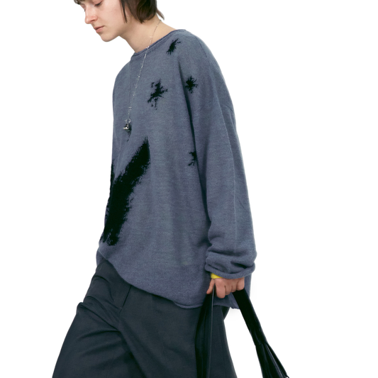 Low Classic x Uou Cute Dandelion Cat Knit Blue