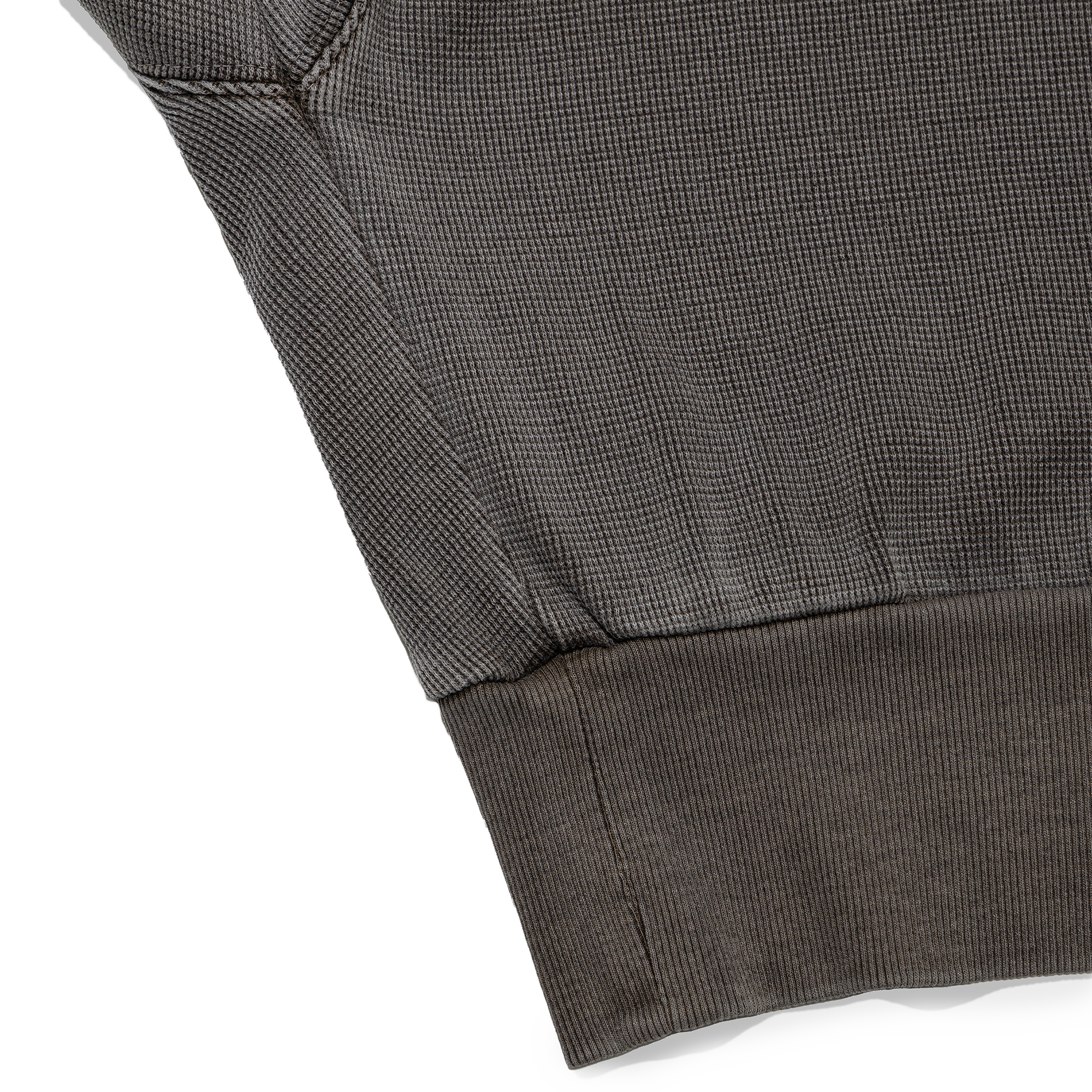 Low Classic x Uou Cute Washed Rockstar Cat Sweatshirt Charcoal Brown