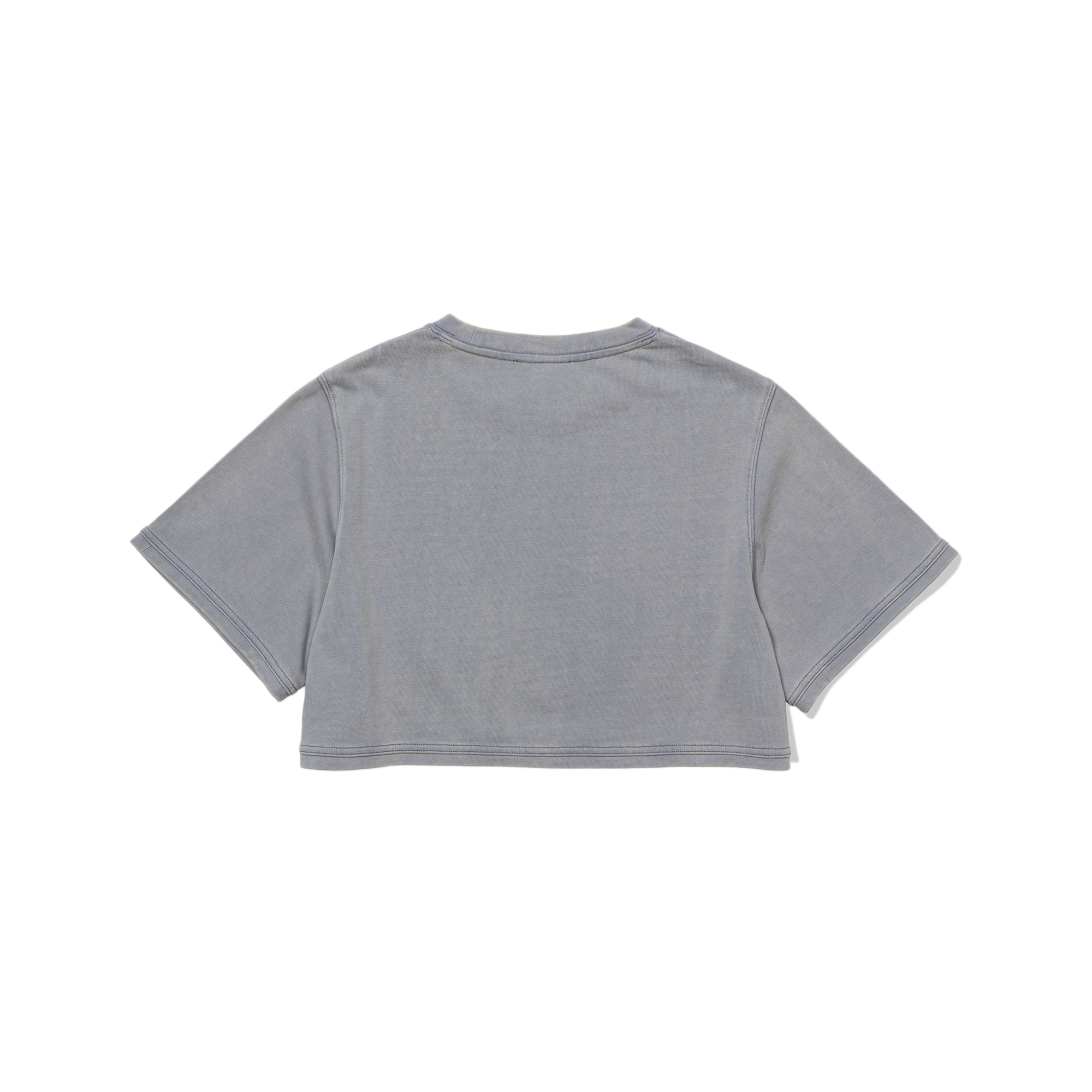 Low Classic x Uou Cute Washed Rockstar Cat T-Shirt Greyish Purple