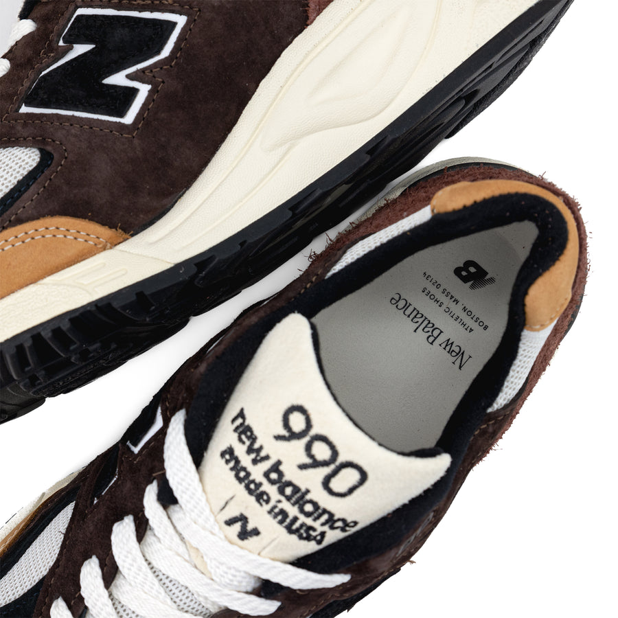 New Balance 990v2 Made in USA Brown M990BB2