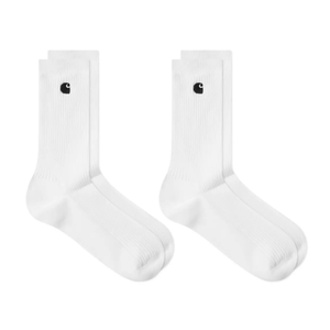 Carhartt WIP Madison Socks 2-Pack White/Black