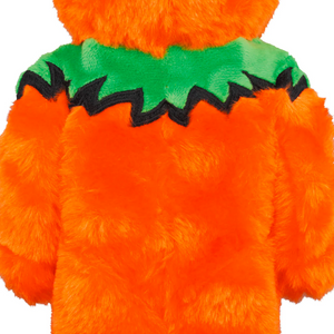 Medicom Toy Be@rBrick Grateful Dead Dancing Bear Orange Costume 400%