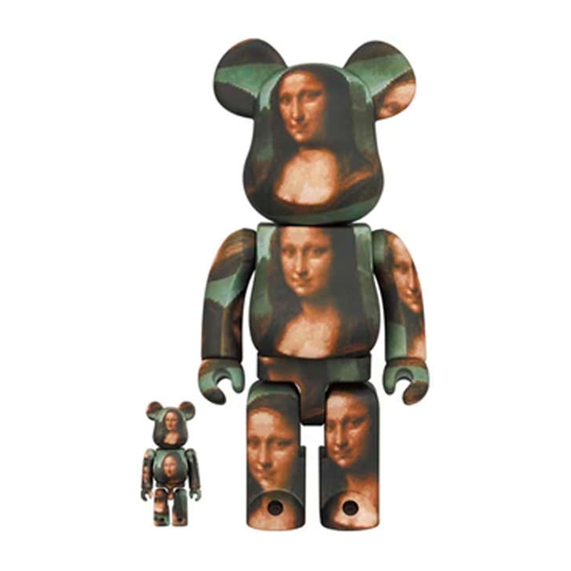 Medicom Toy Be@rbrick Mona Lisa Overdrive 400% + 100% – Laced