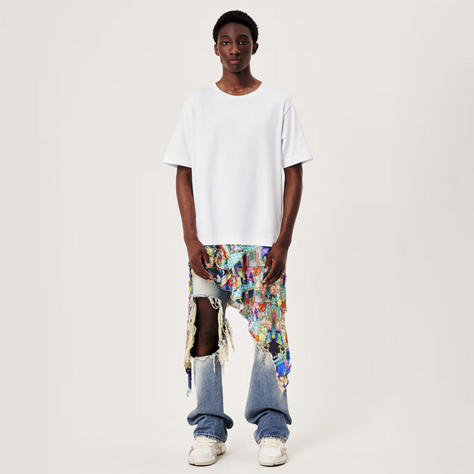 Members Of The Rage Bandana Tee Optic White