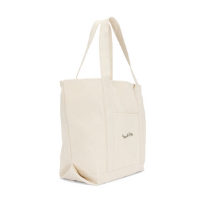 Museum Of Peace & Quiet Wordmark Boat Tote Bone