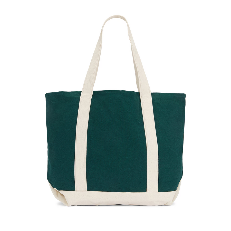 Museum Of Peace & Quiet Wordmark Boat Tote Pine