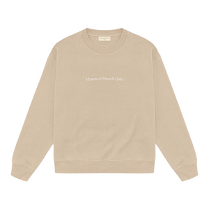 Museum Of Peace & Quiet Mopq Crewneck Taupe