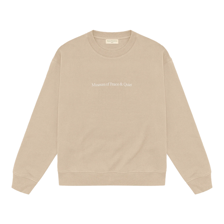 Museum Of Peace & Quiet Mopq Crewneck Taupe