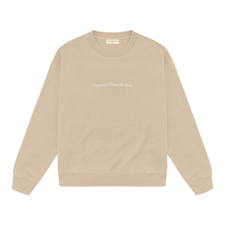 Museum Of Peace & Quiet Mopq Crewneck Taupe