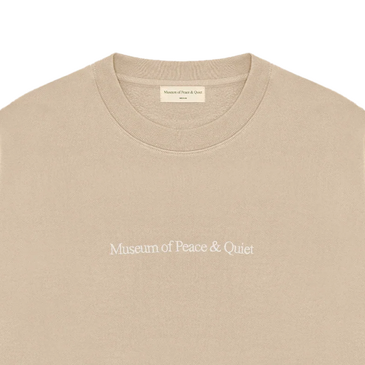 Museum Of Peace & Quiet Mopq Crewneck Taupe