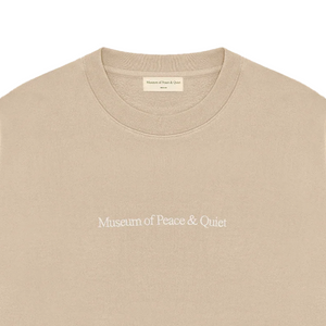 Museum Of Peace & Quiet Mopq Crewneck Taupe