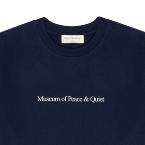 Museum Of Peace & Quiet Mopq T-Shirt Navy