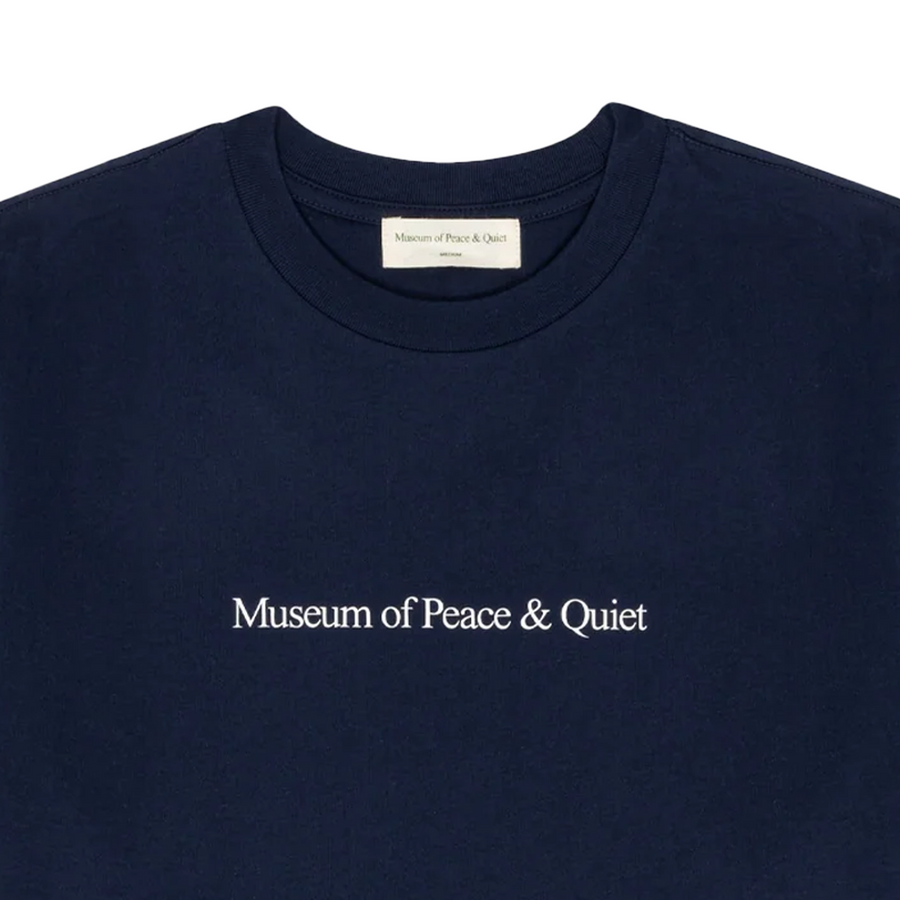 Museum Of Peace & Quiet Mopq T-Shirt Navy